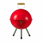 Barbacoa Thinia Home Rojo Ø35,5x46cm de Carbón Village.