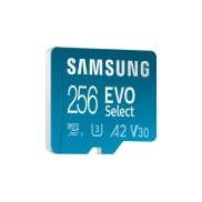 Tarjeta microSD Samsung EVO Select 256 GB con Adaptador SD