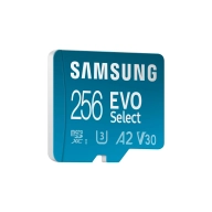 Tarjeta microSD Samsung EVO Select 256 GB con Adaptador SD