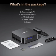 Mini PC ACEMAGIC K1, Ryzen 5, 16GB RAM, 512GB SSD, 4K