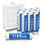 Pilas AAA Recargables Ni-MH 1100mAh - Paquete de 8