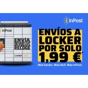 ¡Envía a LOCKER por solo 1,99€ con Inpost!