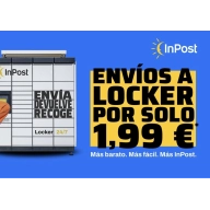 ¡Envía a LOCKER por solo 1,99€ con Inpost!