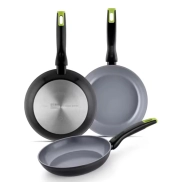 Sartenes Monix Eco Nature: Lote 18, 22 y 26 cm Antiadherente