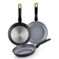 Sartenes Monix Eco Nature: Lote 18, 22 y 26 cm Antiadherente