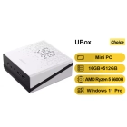 Mini PC CHUWI UBox con Ryzen 5, 16GB RAM, 512GB SSD