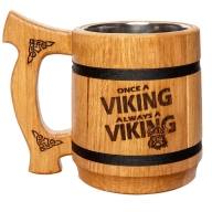 Taza vikinga TESLYAR 0.6 | Regalo retro para padre