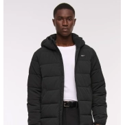 Chaqueta negra o azul acolchada de Abercrombie & Fitch