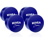NIVEA Creme pack 4 (4 x 250 ml) para hidratación familiar