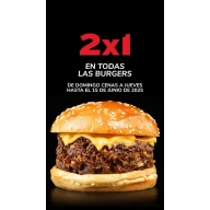 2x1 en burgers en Goiko: solo domingos y lunes a jueves
