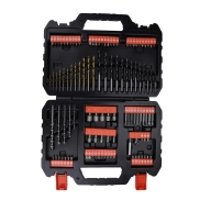 Juego de 109 Piezas de Atornillar y Taladrar BLACK+DECKER