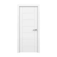 Puerta Córcega blanca izquierda 203x62,5 cm de interior