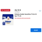 Pañales Sensitive Dodot T1, T2 y T3 para Bebés