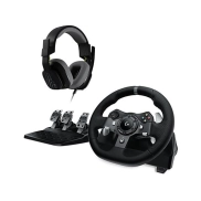 Pedales ajustables + Auriculares ASTRO A10 + Logitech G920