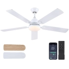 Ventilador de Techo con Luz LED Regulable y Mando a Distancia