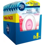 Ambipur Eliminador de Malos Olores en Baño, Fragancia Floral
