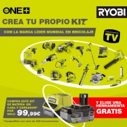 Regalan herramienta gratis al comprar Kit de batería Ryobi