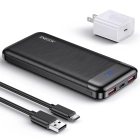 Pack de 3: Batería 10000 mAh, cargador 20W y cable USB-C