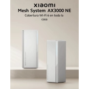 Sistema Mesh Xiaomi AX3000 NE (Pack de 2) EU