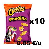 Cheetos Pandilla: 10 Paquetes de Fantasmas Sabor Queso