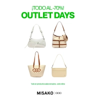 Outlet Misako: ¡Todo con 70% de descuento!