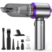 Aspirador de Mano Recargable 3 en 1 18000Pa para Coche