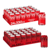 24 Latas Coca Cola Zero - Precio Normal 12,28€