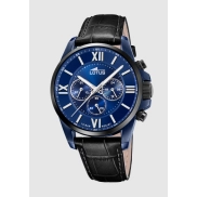 Reloj LOTUS para hombre Chrono piel negra 189231