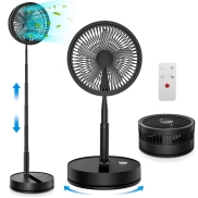 Ventilador Silencioso Portátil de Pie con Control Remoto