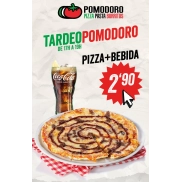 2'90€ Pizza y bebida en Pomodoro Kinépolis Granada