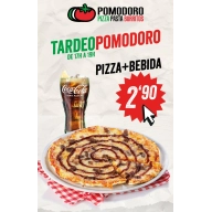 2'90€ Pizza y bebida en Pomodoro Kinépolis Granada