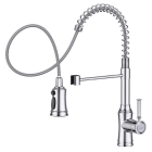 Grifo extraíble de cocina con 3 modos de rociado