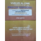 OFERTAS EN YELMO CINES - Del 6 al 12 de junio