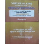 OFERTAS EN YELMO CINES - Del 6 al 12 de junio