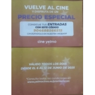 OFERTAS EN YELMO CINES - Del 6 al 12 de junio