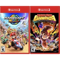 Donkey Kong Bananza + Mario Kart World para Nintendo Switch 2