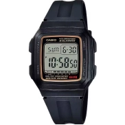 Reloj Unisex Casio F-201WA-9ADF Colección Color Negro