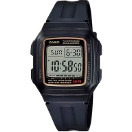 Reloj Unisex Casio F-201WA-9ADF Colección Color Negro