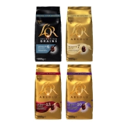 Surtido de café en grano L'OR - 4 kg de sabor intenso
