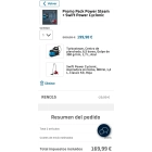 Aspiradora sin bolsa y centro de planchado
