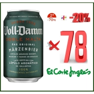 Voll-Damm Lata 33cl - Pack de 78 [0,5147€/lata]