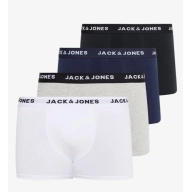 Bóxer Jack & Jones JACSOLID en Pack de 8 (Tallas S, M, L)