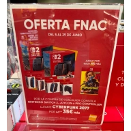 Compra Nintendo Switch 2 y consigue Cyberpunk 2077 a 35€