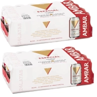 Cerveza Ámbar Especial 2x1 - Pack 24 Latas a 0,39€