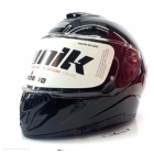 Casco CFI19 Integrado Negro Brillo: Fibras de Carbono y Kevlar