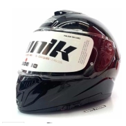 Casco CFI19 Integrado Negro Brillo: Fibras de Carbono y Kevlar