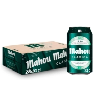 Cerveza Mahou clásica - 112 latas