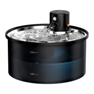 Bebedero 3.2L Inalámbrico de Acero Inoxidable para Gatos