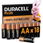 Pilas AA Duracell: 18 unidades con compra recurrente.