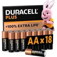 Pilas AA Duracell: 18 unidades con compra recurrente.